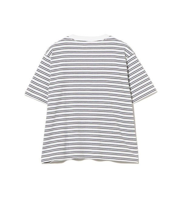 Ray BEAMS 「DANTON / コットン ジャージー Tシャツ 【夏 半袖 Tシャツ ダントン ボーダー 夏先取り】」|Tシャツ・カットソー|