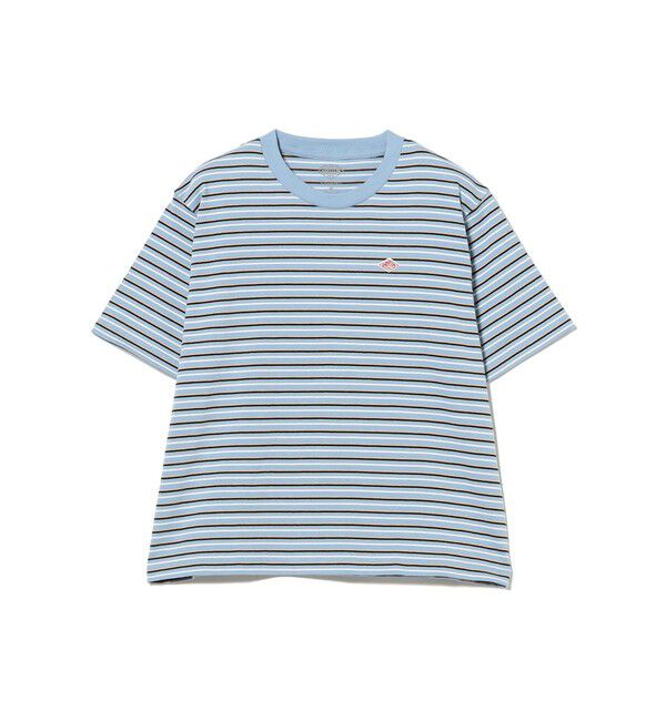 Ray BEAMS 「DANTON / コットン ジャージー Tシャツ 【夏 半袖 Tシャツ ダントン ボーダー 夏先取り】」|Tシャツ・カットソー|