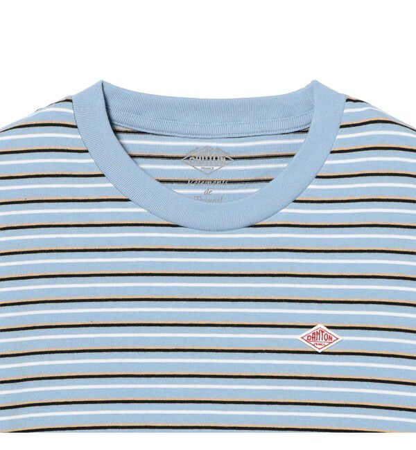 Ray BEAMS 「DANTON / コットン ジャージー Tシャツ 【夏 半袖 Tシャツ ダントン ボーダー 夏先取り】」|Tシャツ・カットソー|