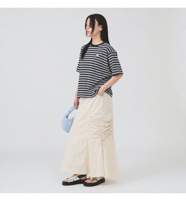 Ray BEAMS 「DANTON / コットン ジャージー Tシャツ 【夏 半袖 Tシャツ ダントン ボーダー 夏先取り】」|Tシャツ・カットソー|
