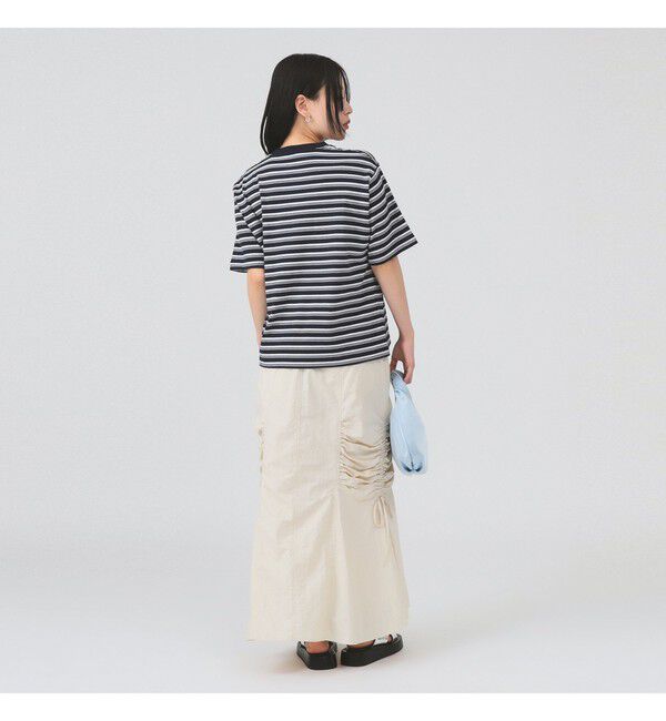 Ray BEAMS 「DANTON / コットン ジャージー Tシャツ 【夏 半袖 Tシャツ ダントン ボーダー 夏先取り】」|Tシャツ・カットソー|