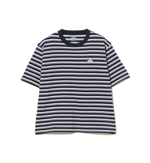 Ray BEAMS 「DANTON / コットン ジャージー Tシャツ 【夏 半袖 Tシャツ ダントン ボーダー 夏先取り】」|Tシャツ・カットソー|