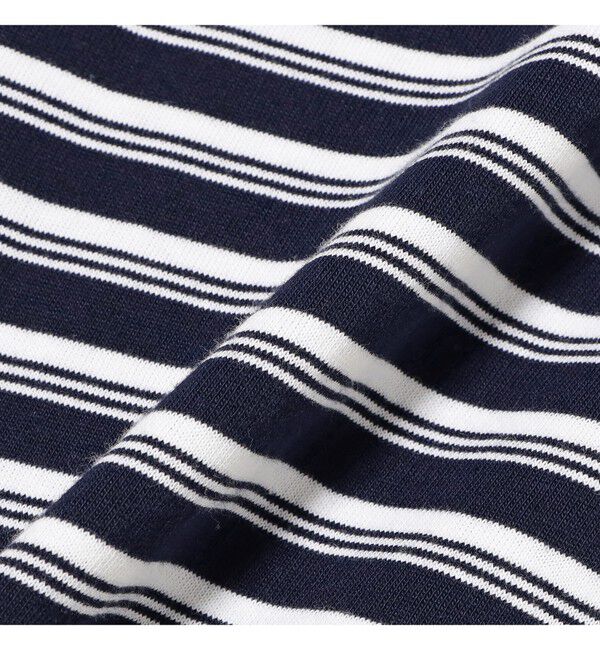 Ray BEAMS 「DANTON / コットン ジャージー Tシャツ 【夏 半袖 Tシャツ ダントン ボーダー 夏先取り】」|Tシャツ・カットソー|