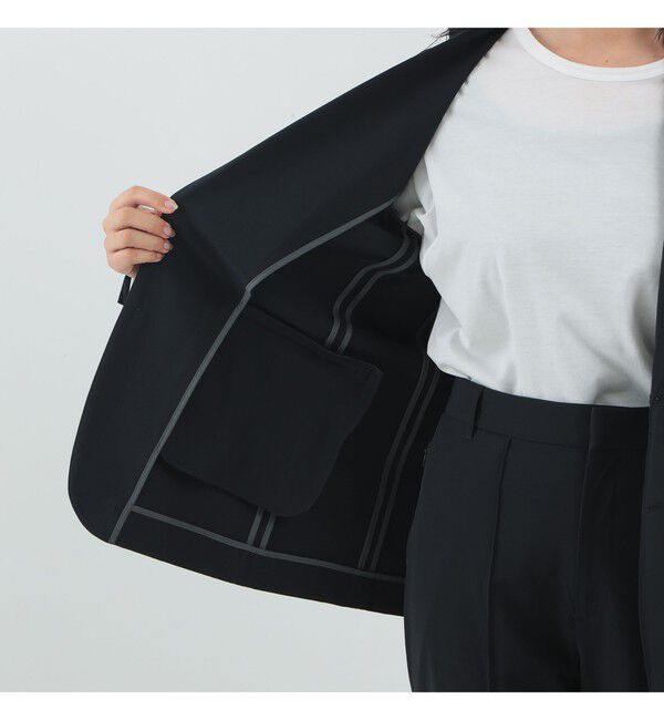 Demi-Luxe BEAMS 「AK+1 / ナローラペル ジャケット」|ダッフルコート|