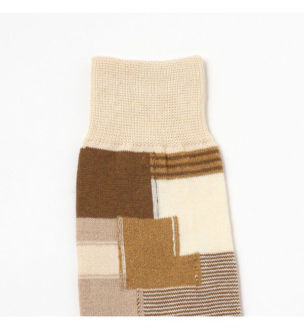 BEAMS「BEAMS / パッチワーク ソックス」|ソックス|