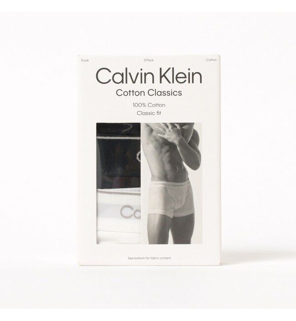 BEAMS「BEAMS｜【別注】Calvin Klein Underwear / Cotton Classic Boxer Brief 3Pack」|インナー|