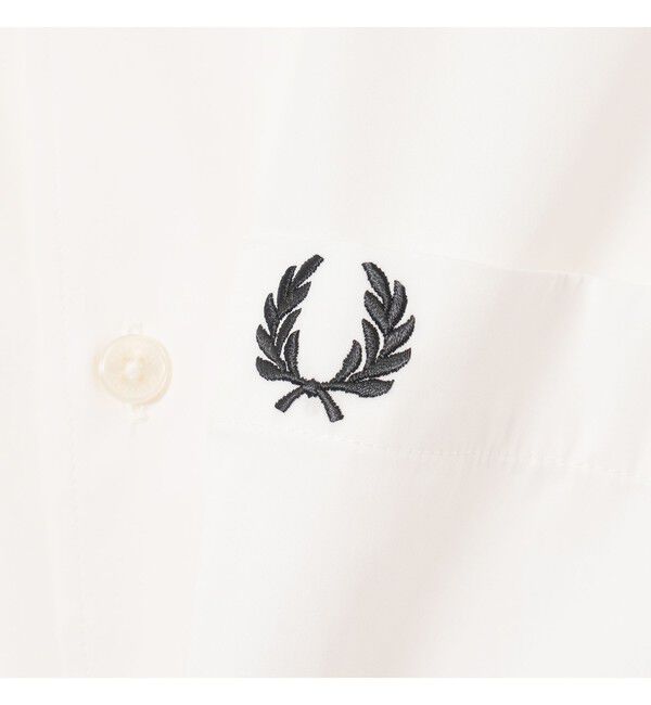 BEAMS「BEAMS｜【別注】FRED PERRY / Broad Short Sleeve Shirts｜半袖｜ブロード生地 上品｜別注 」|シャツ・ブラウス|