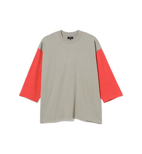 BEAMS「ベースボール 9/10 Tシャツ」|Tシャツ・カットソー|GREYxRED