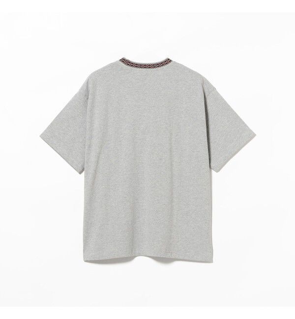 BEAMS「リブ ジャカード Tシャツ」|Tシャツ・カットソー|
