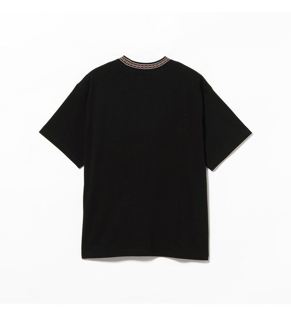 BEAMS「リブ ジャカード Tシャツ」|Tシャツ・カットソー|