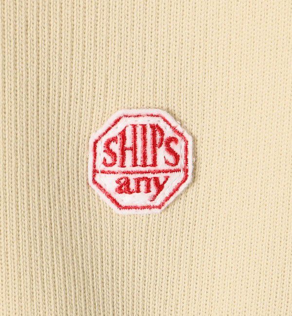 SHIPS any「【WEB限定】SHIPS any:〈洗濯機可能〉ジップアップ ニット ブルゾン カーディガン」|カーディガン|