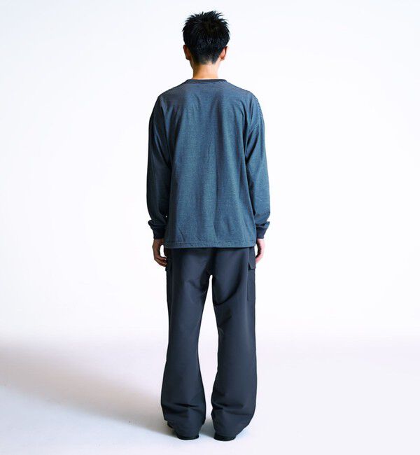 SHIPS「City Ambient Products: SHELTECH(R) マイクロボーダー 長袖Tシャツ」|Tシャツ・カットソー|