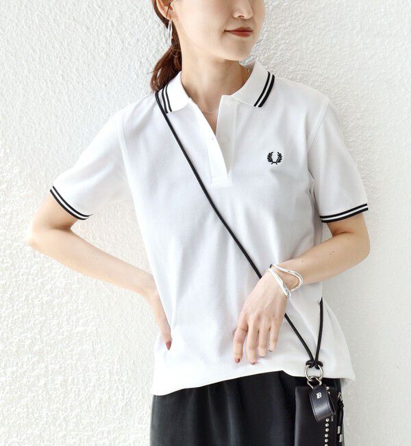 SHIPS for women「FRED PERRY:G3600 TWIN TIPPED SHIRTS」|ポロシャツ|