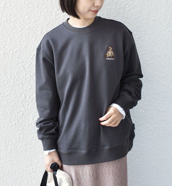 SHIPS Colors 「SHIPS Colors:TeddyBear(R) スウェット 2◇」|スウェット・ジャージ|チャコールグレー