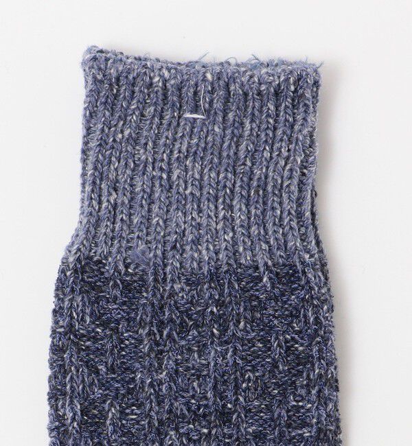 SHIPS「AnonymousIsm: BOUCLE NEP CABLE CREW」|ソックス|