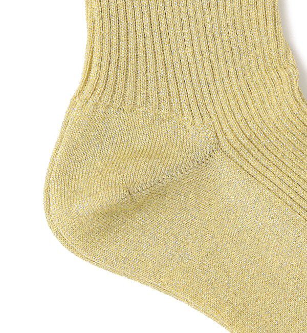 SHIPS for women「Piedi Nudi: グリッター リブ ソックス」|ソックス|