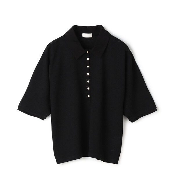 Ballsey「ワッフルジャージーコンビ ドルマンスリーブプルオーバー」|Tシャツ・カットソー|19 ブラック