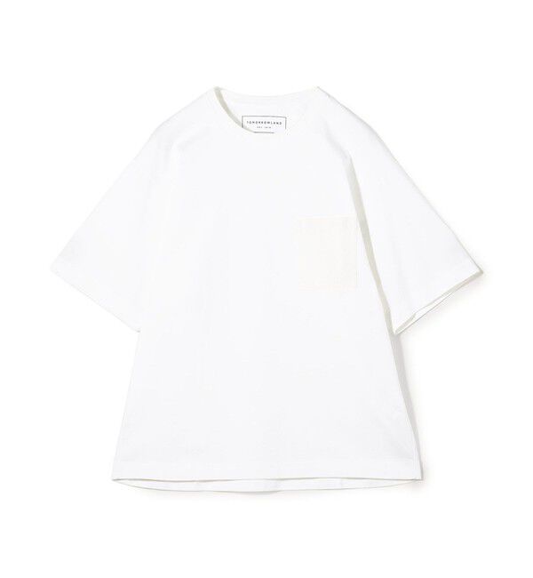TOMORROWLAND MENS「コットン ヘビーピューリティー天竺Tシャツ」|Tシャツ・カットソー|11 ホワイト