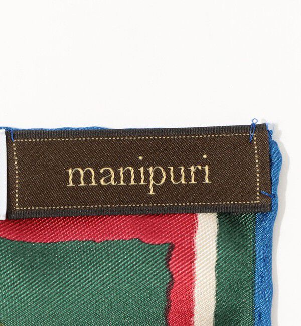 TOMORROWLAND GOODS「MANIPURI RAVIOLI シルクスカーフ」|バンダナ・スカーフ|