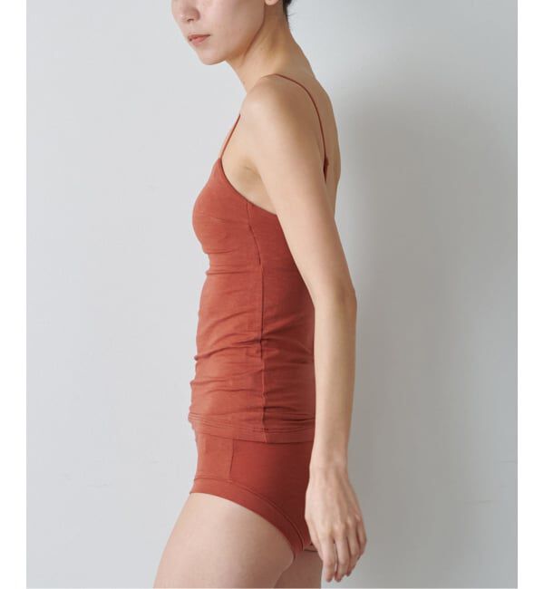 EMILYWEEK「【ACTIVE】Bamboo ストレッチキャミソール（ブラック、ベージュA、オレンジ）」|インナー|