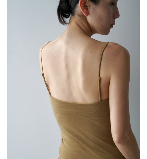 EMILYWEEK「【ACTIVE】Bamboo ストレッチキャミソール（ブラック、ベージュA、オレンジ）」|インナー|