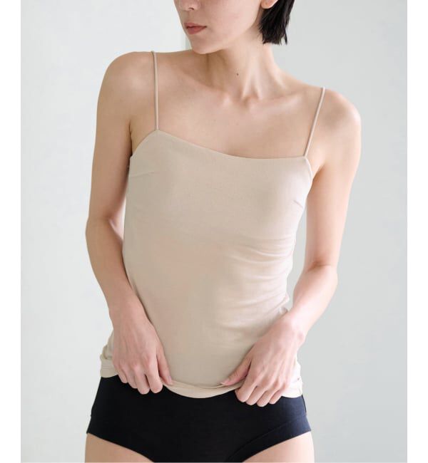 EMILYWEEK「《追加》【ACTIVE】Bamboo ストレッチキャミソール（ベージュ）」|インナー|