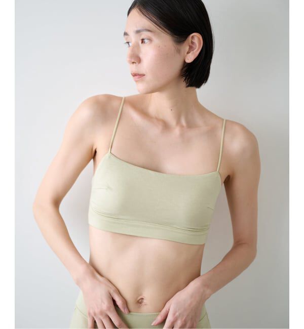 EMILYWEEK「《新色》[ACTIVE]Bamboo ストレッチブラ（グリーン）」|インナー|