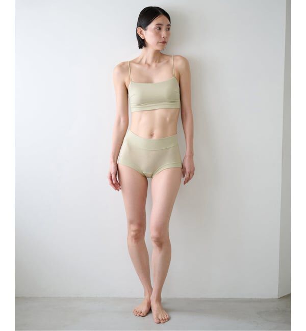 EMILYWEEK「《新色》[ACTIVE]Bamboo ストレッチブラ（グリーン）」|インナー|