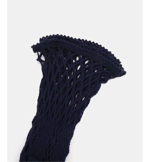 IENA LA BOUCLE「EUCHRONIA ユークロニア ストレッチ レース ハイソックス 261804」|ソックス|