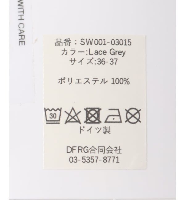 IENA LA BOUCLE「simone wild シモーネ ワイルド LACE ANKLE ソックス」|ソックス|