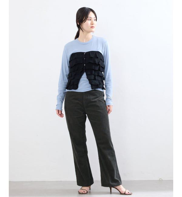 IENA「BLACK サマーコールパンツ」|その他|