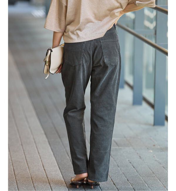 IENA「BLACK サマーコールパンツ」|その他|