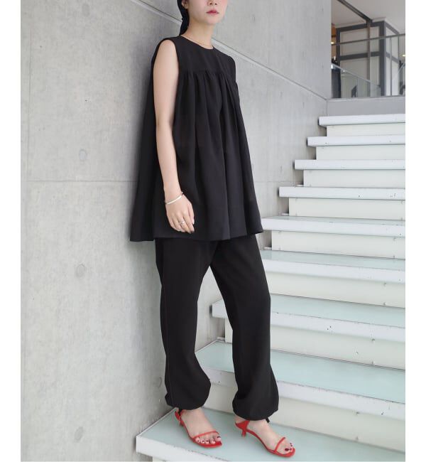 IENA「《一部店舗限定》Maison IENA ドローストリングパンツ」|その他|