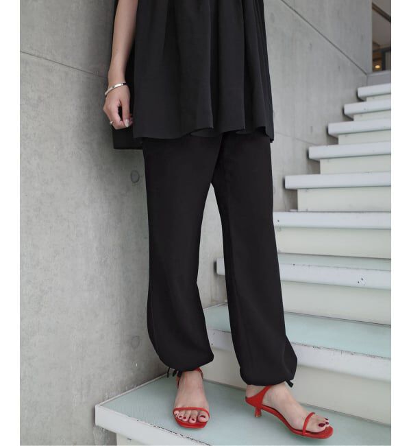 IENA「《一部店舗限定》Maison IENA ドローストリングパンツ」|その他|