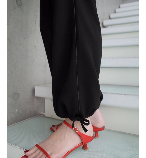 IENA「《一部店舗限定》Maison IENA ドローストリングパンツ」|その他|