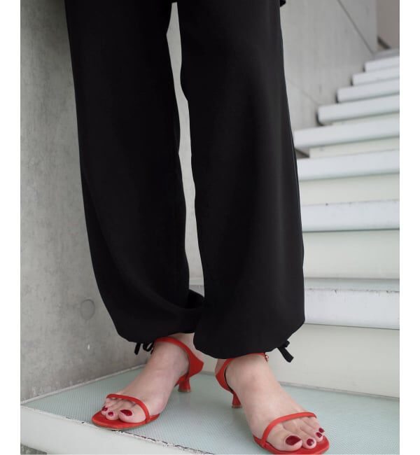IENA「《一部店舗限定》Maison IENA ドローストリングパンツ」|その他|
