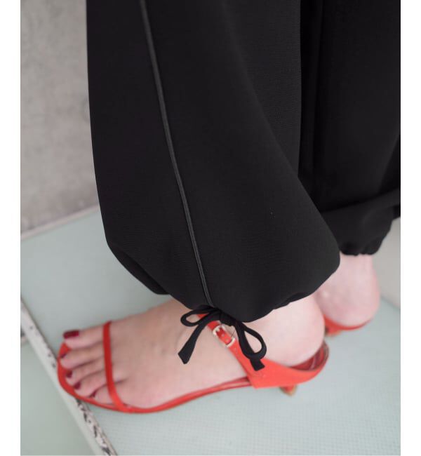 IENA「《一部店舗限定》Maison IENA ドローストリングパンツ」|その他|