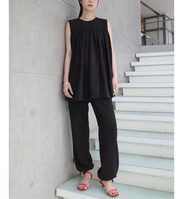 IENA「《一部店舗限定》Maison IENA ドローストリングパンツ」|その他|