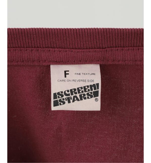 SLOBE IENA「SCREEN STARS/スクリーンスターズ SLOBE別注 ナンバリングTEE」|Tシャツ・カットソー|