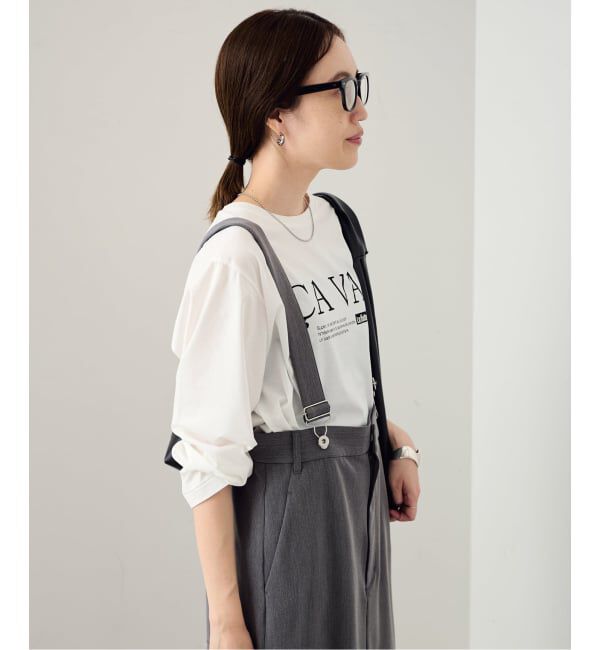 SLOBE IENA「La Hutte/ラ ユット SLOBE別注 ロンTEE」|Tシャツ・カットソー|
