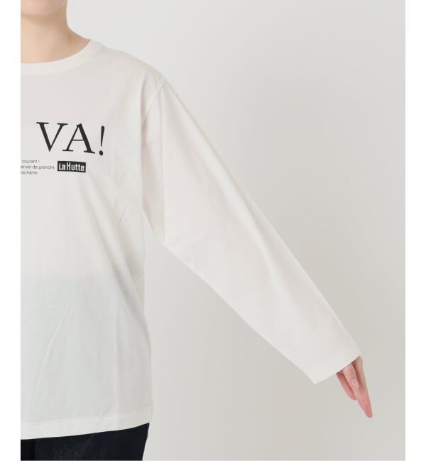 SLOBE IENA「La Hutte/ラ ユット SLOBE別注 ロンTEE」|Tシャツ・カットソー|