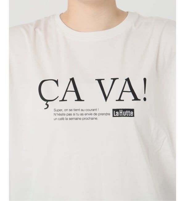SLOBE IENA「La Hutte/ラ ユット SLOBE別注 ロンTEE」|Tシャツ・カットソー|