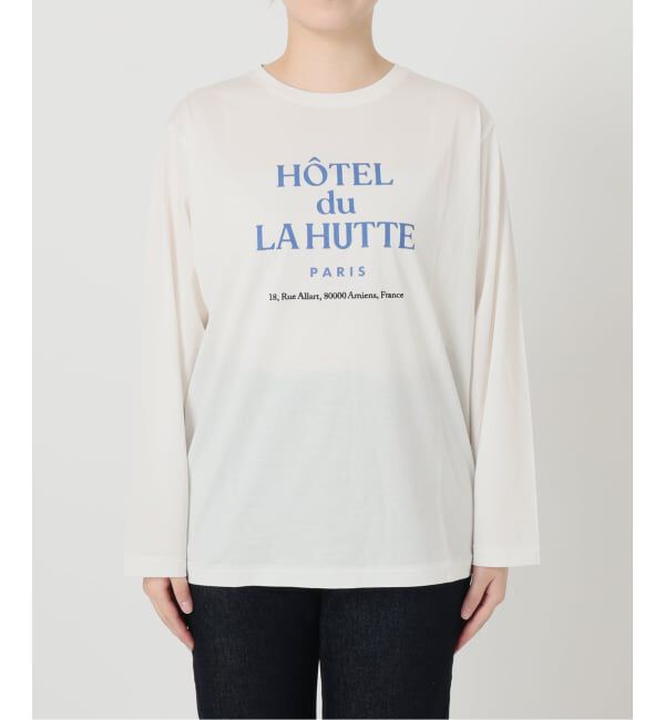 SLOBE IENA「La Hutte/ラ ユット SLOBE別注 ロンTEE」|Tシャツ・カットソー|