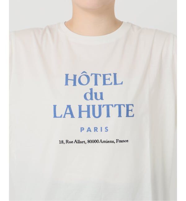 SLOBE IENA「La Hutte/ラ ユット SLOBE別注 ロンTEE」|Tシャツ・カットソー|