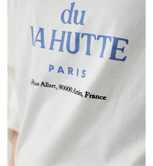 SLOBE IENA「La Hutte/ラ ユット SLOBE別注 ロンTEE」|Tシャツ・カットソー|