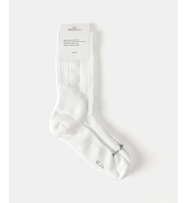 EDIFICE「REPRODUCTION OF FOUND FRENCH MILITARY SOCKS」|ソックス|ホワイト