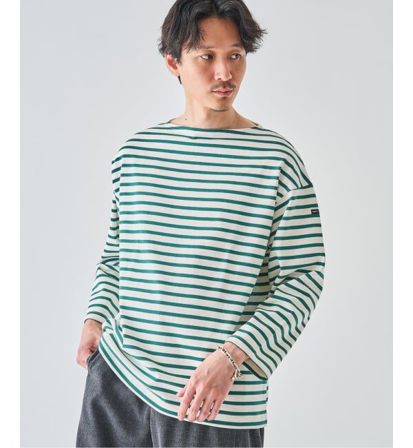 EDIFICE「SAINT JAMES (セントジェームス) 別注 ウエッソン ルーズ ボーダー」|Tシャツ・カットソー|