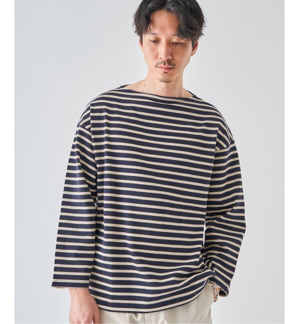 EDIFICE「SAINT JAMES (セントジェームス) 別注 ウエッソン ルーズ ボーダー」|Tシャツ・カットソー|
