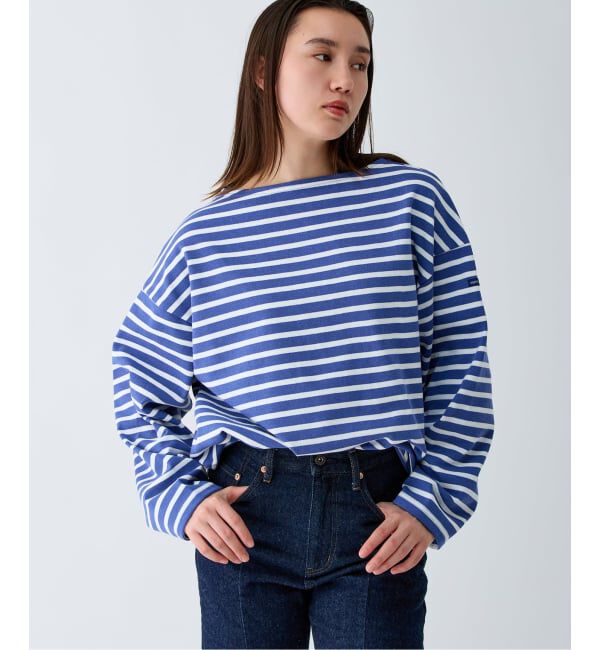 EDIFICE「SAINT JAMES (セントジェームス) 別注 ウエッソン ルーズ ボーダー」|Tシャツ・カットソー|