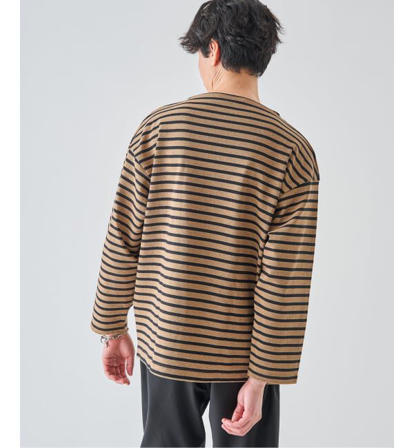EDIFICE「SAINT JAMES (セントジェームス) 別注 ウエッソン ルーズ ボーダー」|Tシャツ・カットソー|